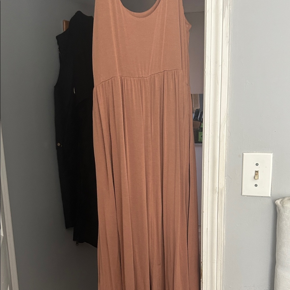a new day Tan Maxi Dress